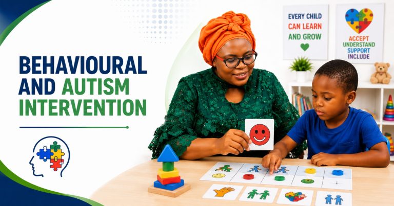Behavioural Therapy & Autism Intervention